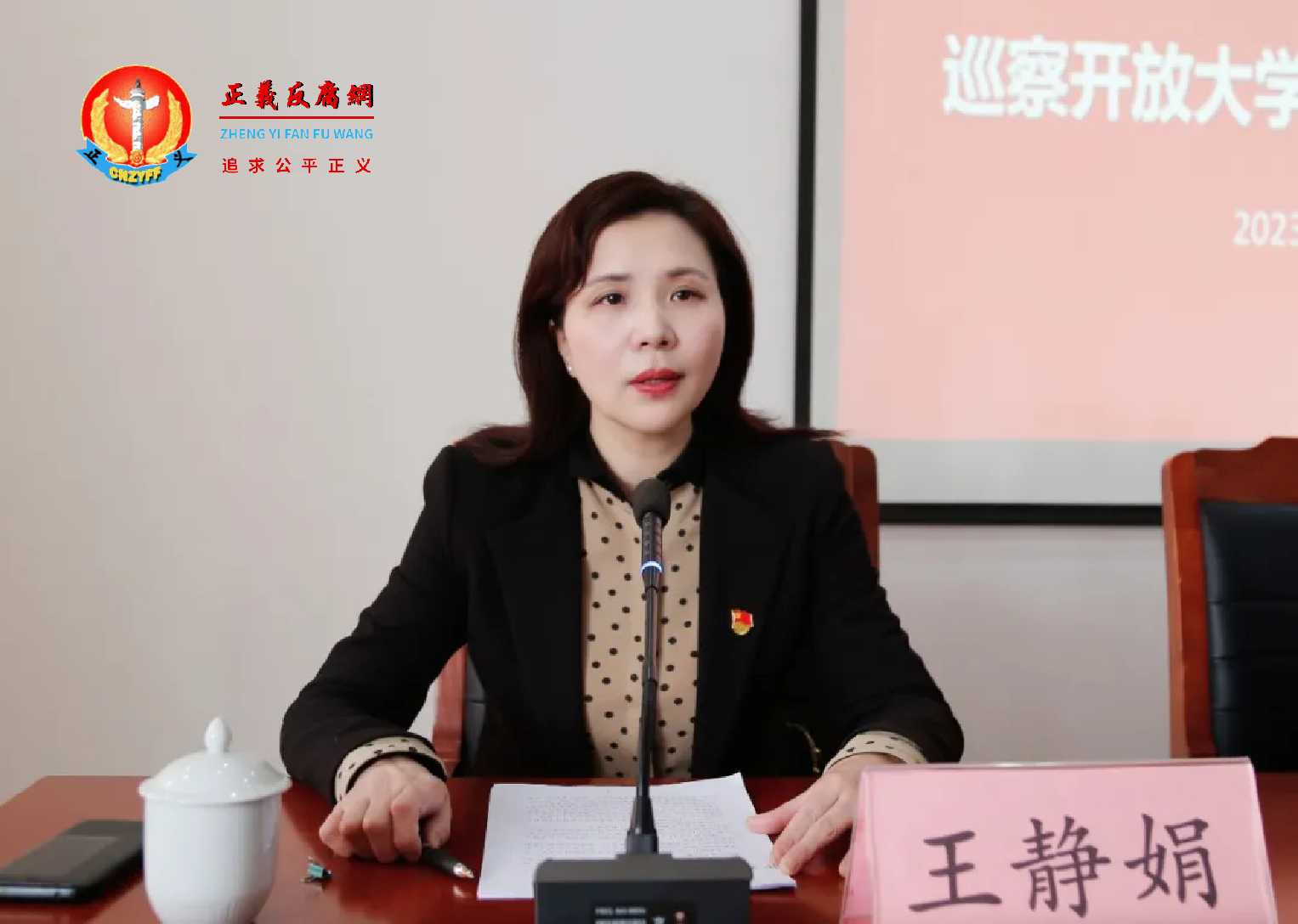 图片为2023年2月2日,张家港市委第三巡察组向张家港开放大学党委反馈巡察情况召开,王静娟时为市委第三巡察组组长。.jpg 图片为2023年2月2日,张家港市委第三巡察组向张家港开放大学党委反馈巡察情况召开,王静娟时为市委第三巡察组组长。.jpg